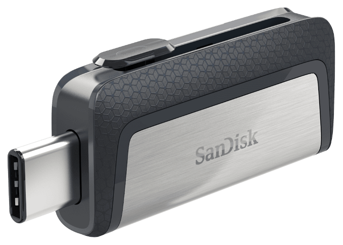 USB-накопитель 64GB SANDISK Ultra Dual USB 3.0/Type-C Black (SDDDC2-064G-G46) в Киеве