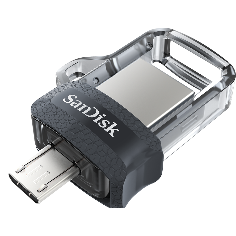 USB-накопитель 64GB SANDISK Ultra Dual Drive m3.0 USB 3.0 Black (SDDD3-064G-G46) в Киеве