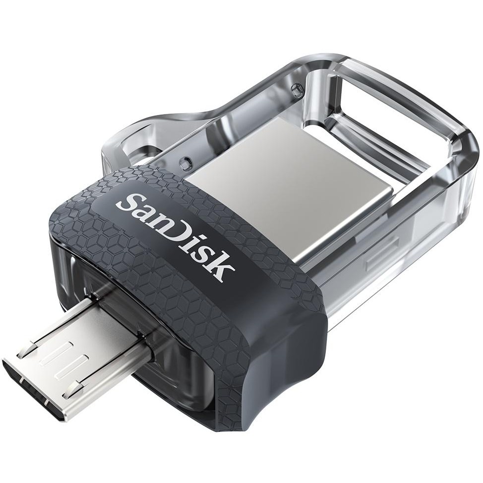 USB-накопитель 128GB SANDISK Ultra Dual Drive m3.0 USB 3.0 Black (SDDD3-128G-G46) в Киеве