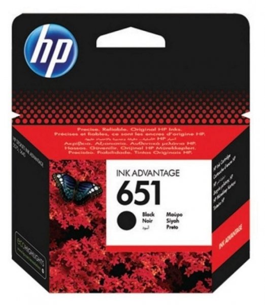 Картридж HP No.651 DJ Ink Advantage 5575/5645/OfficeJet 202 Black (600 стр) (C2P10AE) в Києві