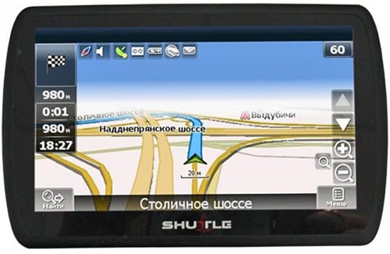 Навигатор  SHUTTLE PNA-5016 5.0' в Киеве
