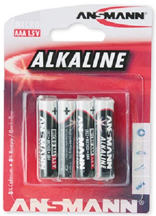 Батарейки ANSMANN Alkaline RED AAA (4 шт.) в Киеве