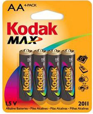 Батарейка Kodak MAX LR06 1x4 шт. в Києві