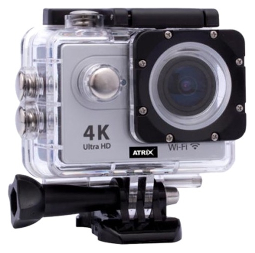 Экшн-камера Atrix ProAction H9 4K Ultra HD Silver (ARX-AC-H9k4s) в Києві