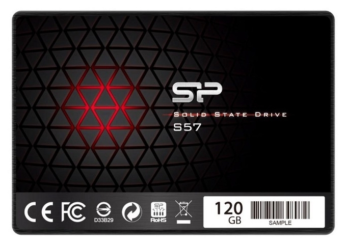 Накопитель SSD 120GB Silicon Power Slim S57 (SP120GbSS3S57A25) в Києві