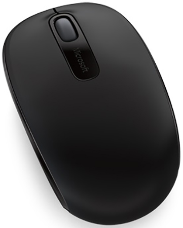Мышь Microsoft Wireless Mobile Mouse 1850 Black в Києві