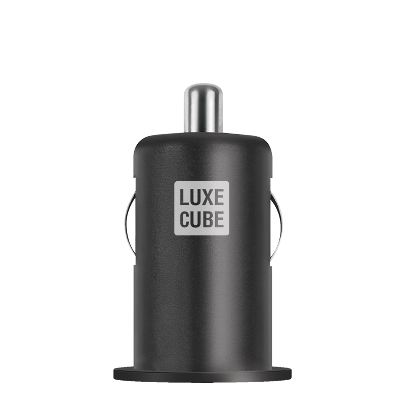 Автомобильное зарядное устройство LuxeCube 2,1A USB 2.0 Black в Києві