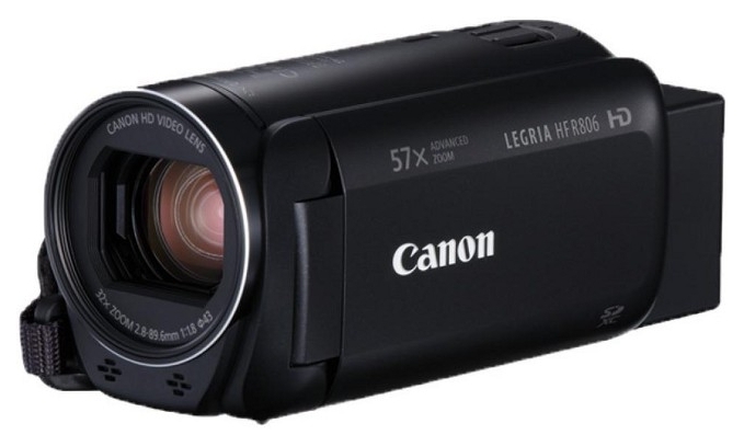 Відеокамера CANON LEGRIA HF R806 Black в Києві