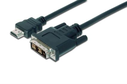 Кабель ASSMANN HDMI to DVI-D 2m, Black (AK-330300-020-S) в Києві