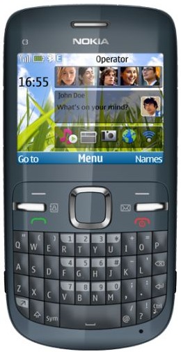 Мобильный телефон Nokia C3-00 Slate Grey в Києві