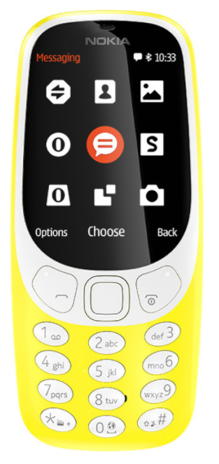 Мобільний телефон Nokia 3310 Dual Yellow (A00028100) в Києві