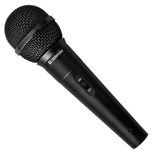 Мікрофон DEFENDER MIC-129 чорний в Києві