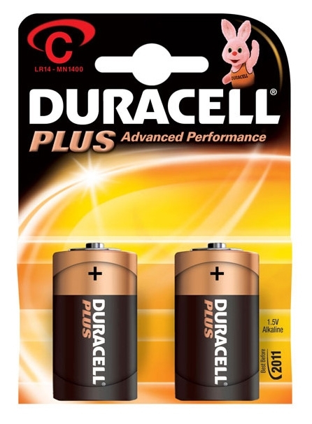 Батарейки DURACELL Basic C bat Alkaline 2 шт (81427263) в Києві