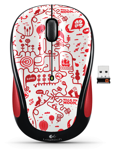 Мышь Logitech M325 Red Smile (910-003028) в Киеве