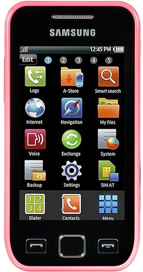 Смартфон Samsung Wave 525 GT-S5250 Romantic Pink в Києві