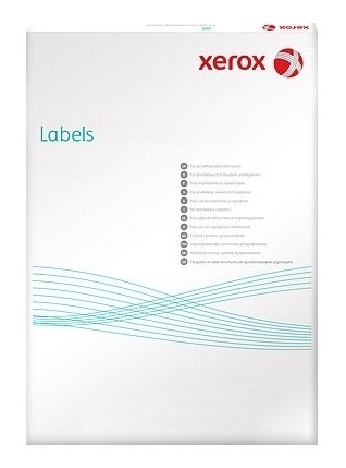 Наклейка Xerox Mono Laser 18UP (rounded) 63.5x46.6mm 100л. (003R96297) в Киеве