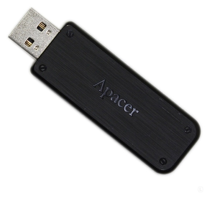 USB-накопичувач Apacer 8Gb USB 2.0 (AP8GAH325B-1) Black в Києві