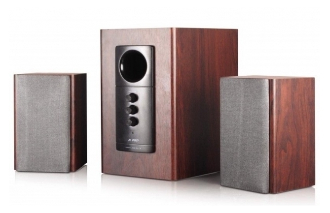 Колонки 2.1 F&D R-313 Wood в Киеве