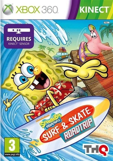 Гра Xbox 360 Spongebob Surf & Skate Road (Kinect) в Києві