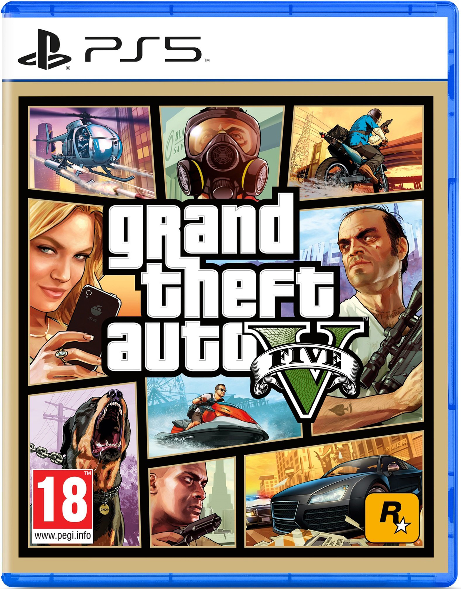 Гра Grand Theft Auto V PS5 (5026555431842) в Києві