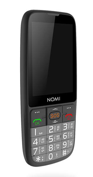 Мобильний телефон Nomi i281 Black Мобильний телефон Nomi i281 Black