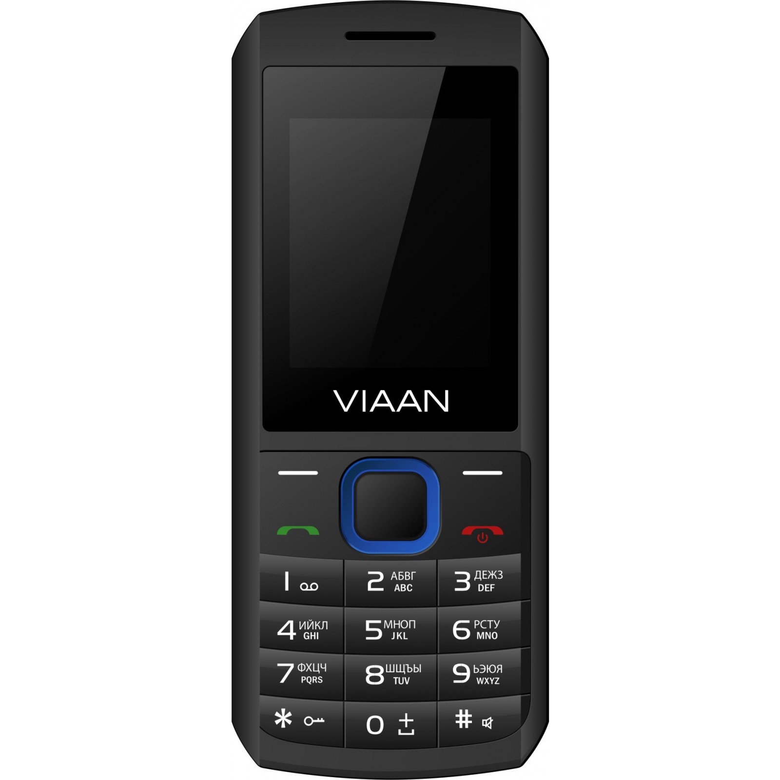 Мобільний телефон VIAAN V182 Black/Blue в Києві