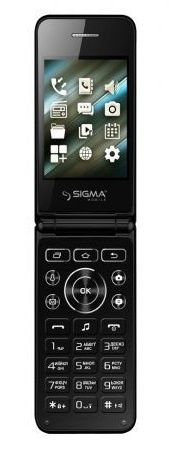 Мобільний телефон SIGMA X-style 28 Flip Black в Києві