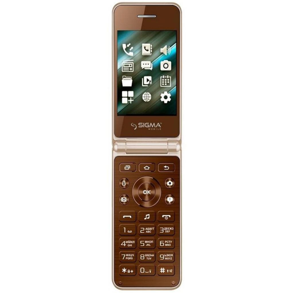 Мобільний телефон SIGMA X-style 28 Flip Gold-mokka в Києві
