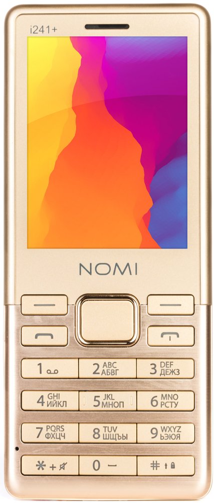 Мобильный телефон Nomi i241+ Gold в Киеве