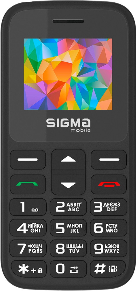 Мобільний телефон SIGMA MOBILE Comfort 50 Hit 2020 Black в Києві