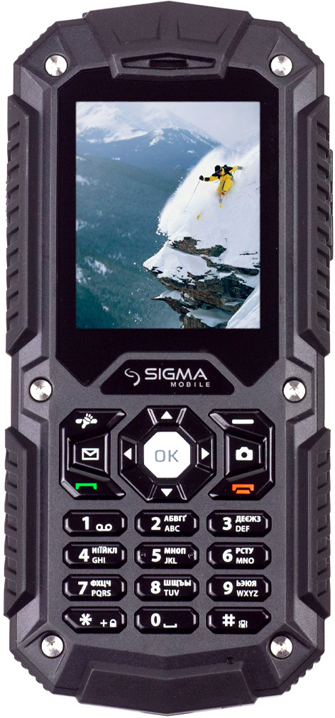 Мобільний телефон SIGMA Х-treme PQ67 Black в Києві