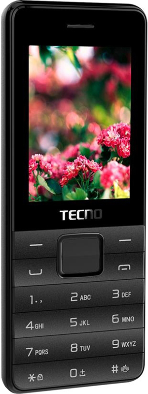 Мобильный телефон TECNO T372 Triple SIM Black в Киеве