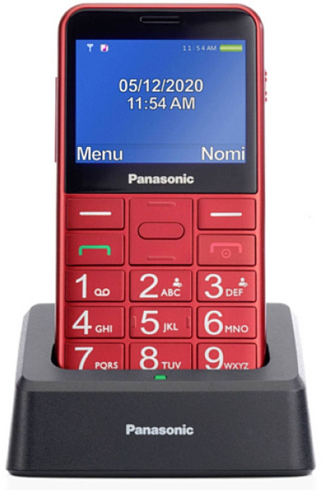 Мобільний телефон PANASONIC KX-TU155EXRN Червоний в Києві