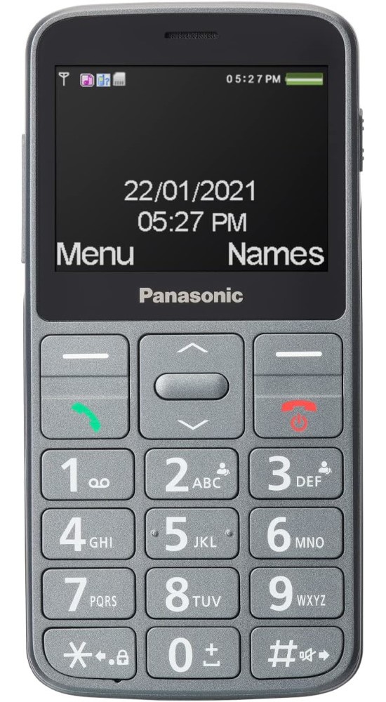 Мобільний телефон PANASONIC KX-TU160EXG Сірий в Києві