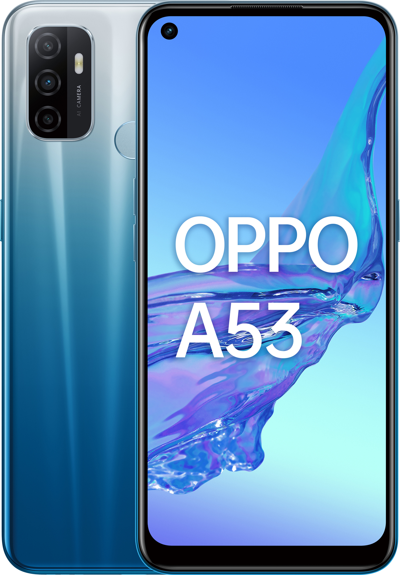 Смартфон OPPO A53 4/128GB Fancy Blue в Киеве