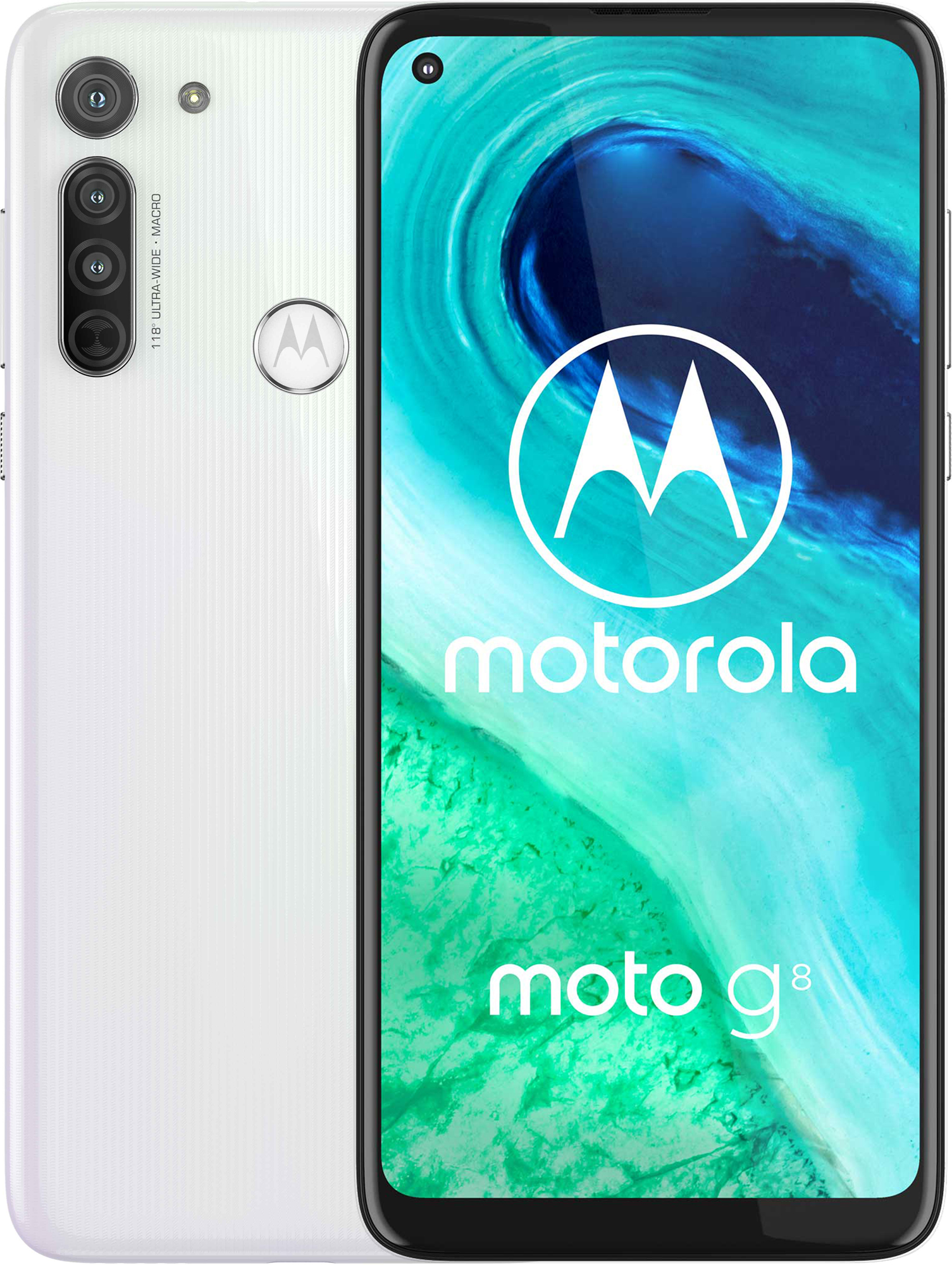 Смартфон MOTOROLA G8 4/64 GB Pearl White (PAHL0010RS) в Киеве