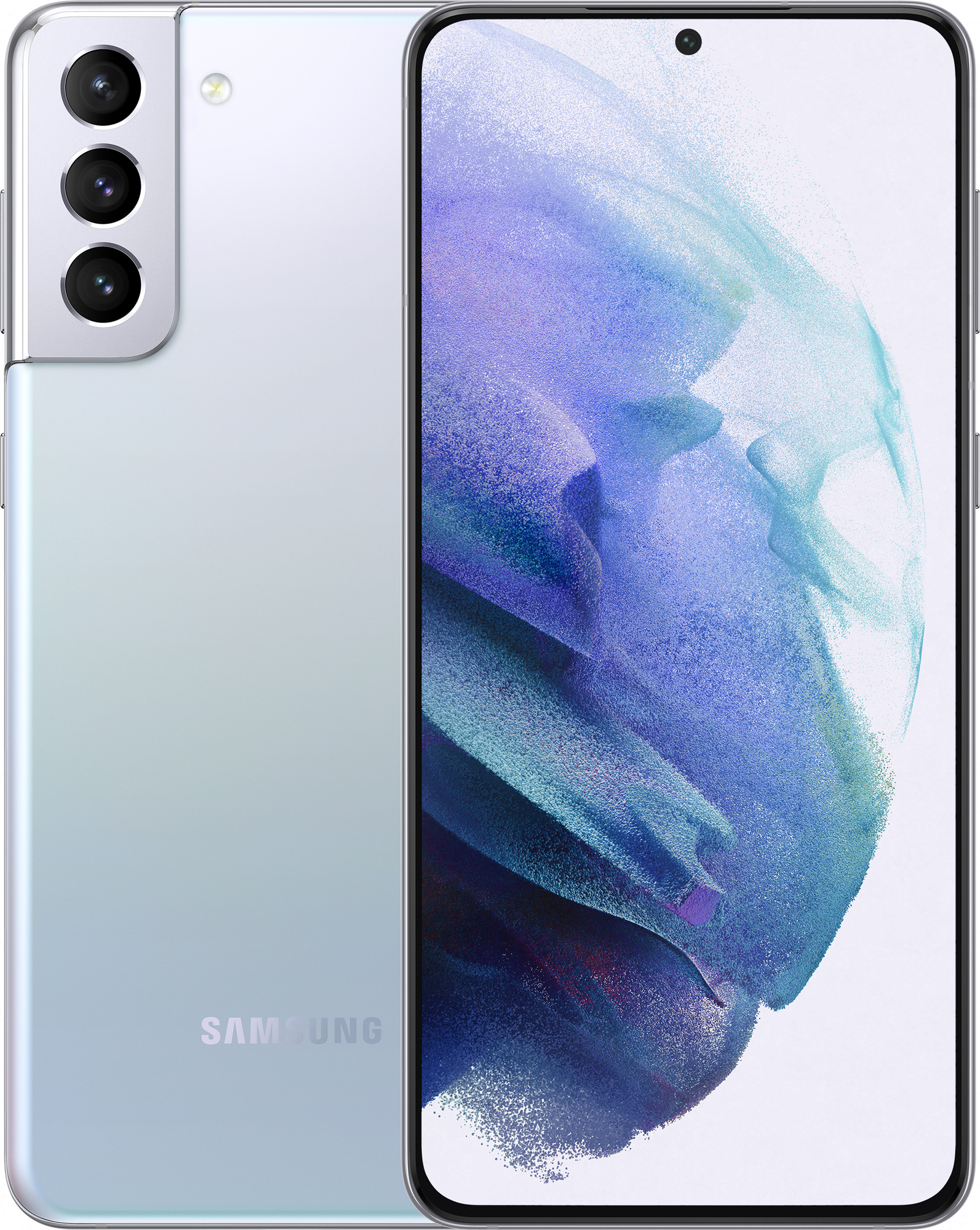 Смартфон SAMSUNG Galaxy S21+ 8/256GB Phantom Silver (SM-G996BZSGSEK) в Києві