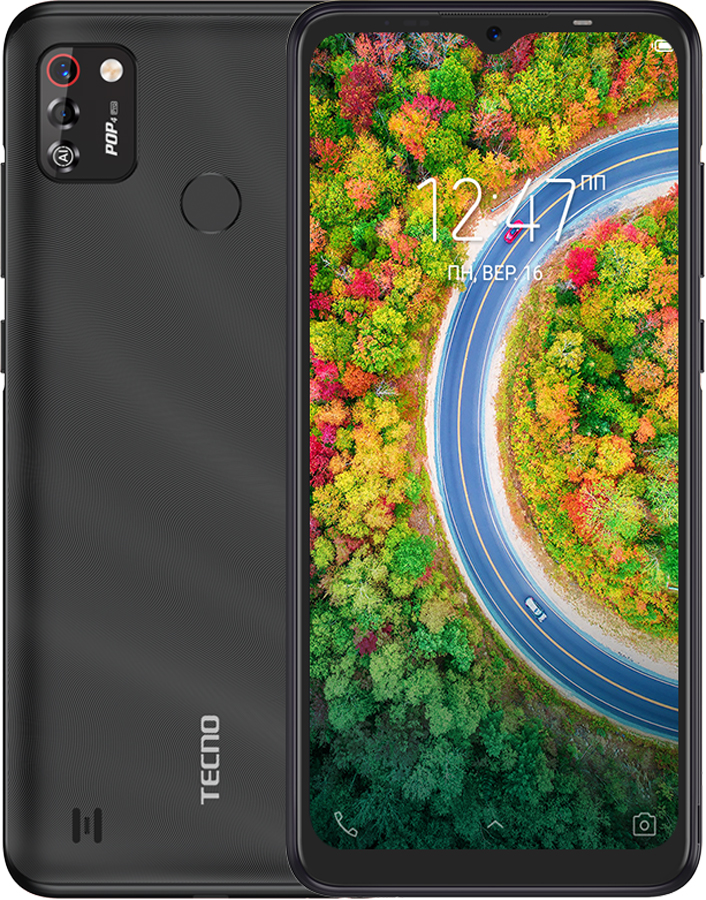 Смартфон TECNO POP 4 Pro (BC3) 1/16Gb Pearl Black в Киеве