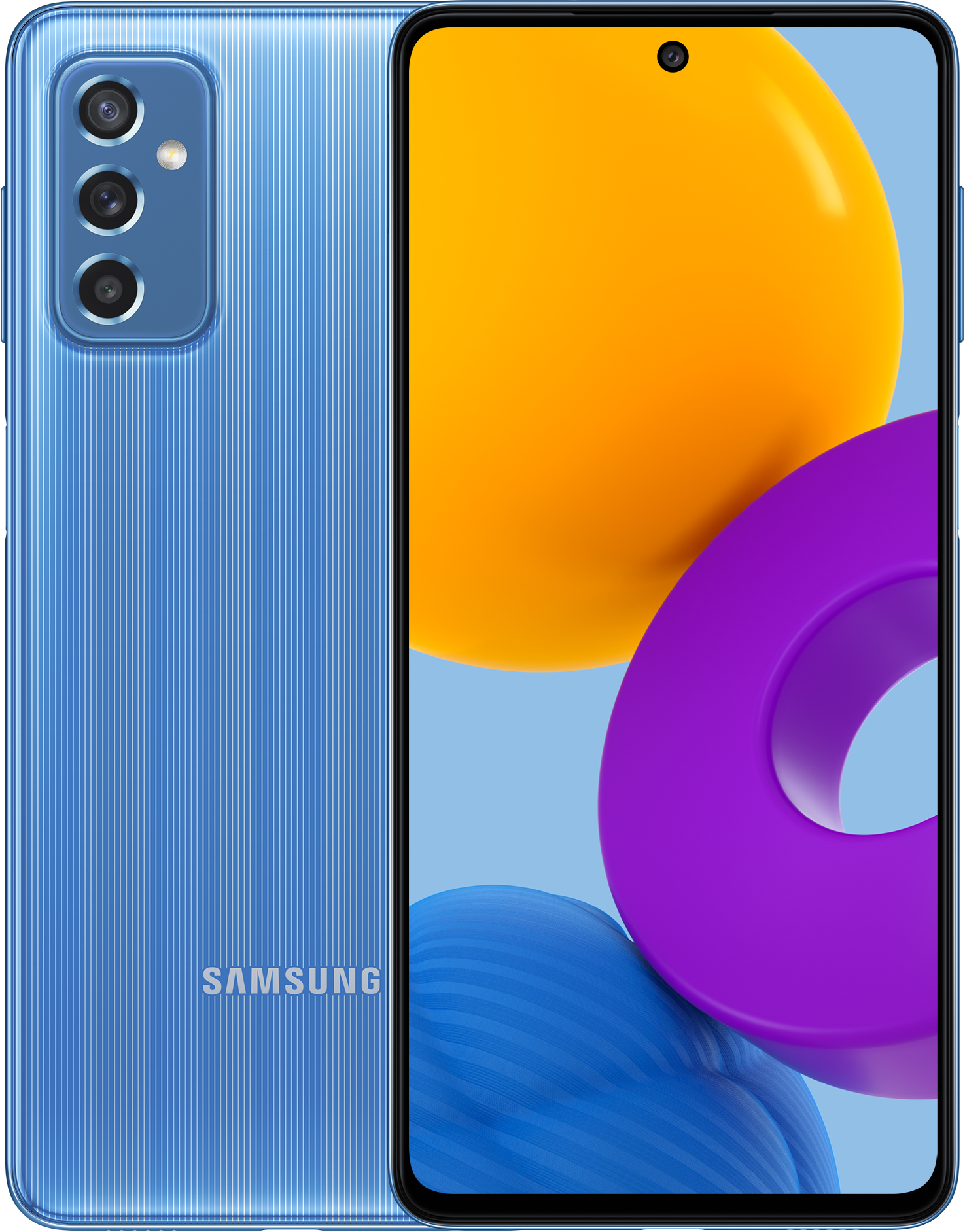 Смартфон SAMSUNG Galaxy M52 6/128GB Light Blue (SM-M526BLBHSEK) в Києві