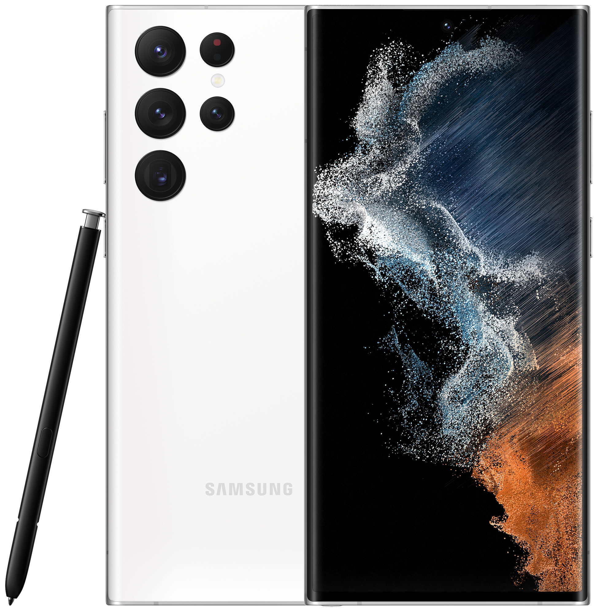 Смартфон SAMSUNG Galaxy S22 Ultra 12/256GB Phantom White (SM-S908BZWGSEK) в Киеве
