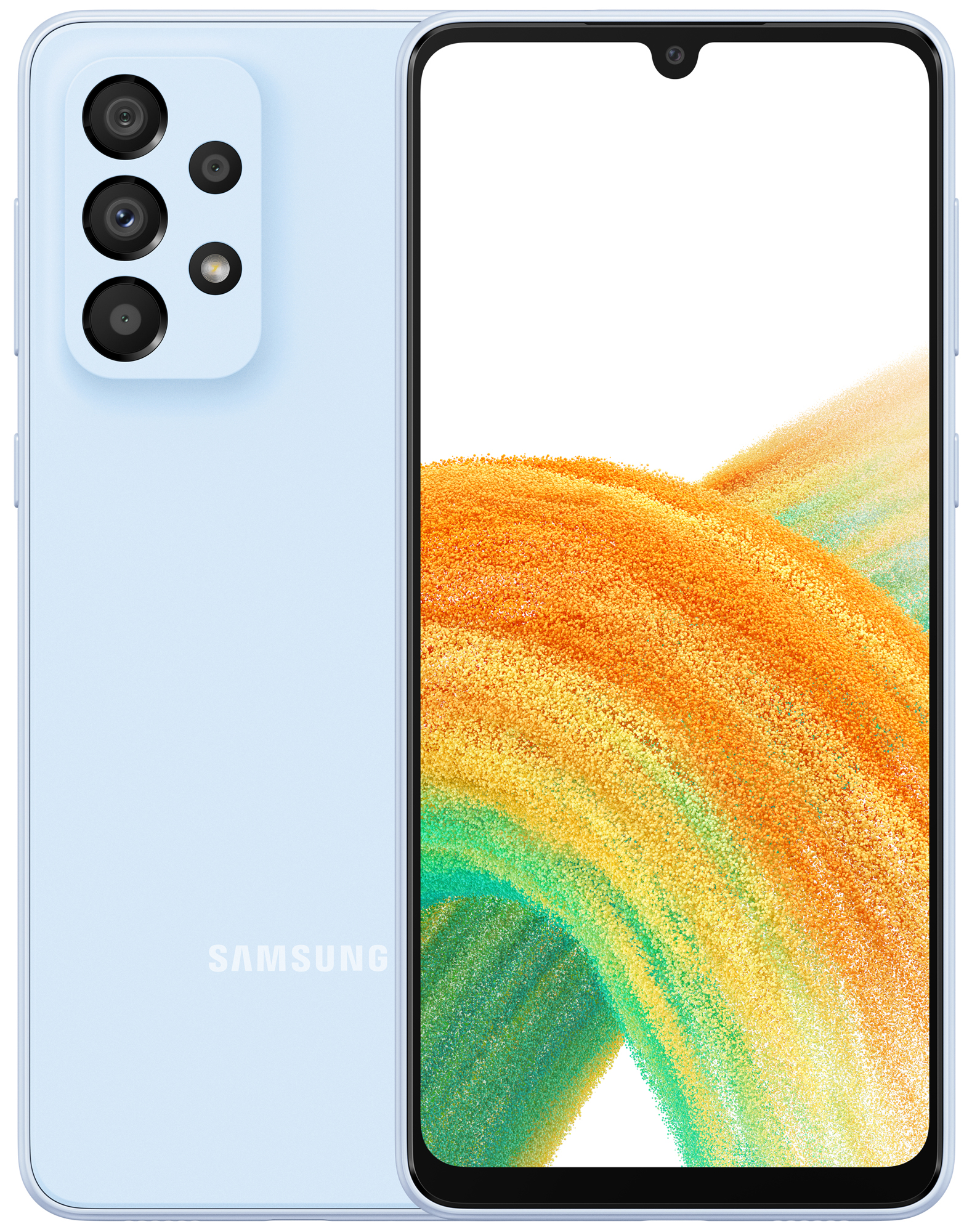 Смартфон SAMSUNG Galaxy A33 6/128GB Light Blue (SM-A336BLBGSEK) в Киеве