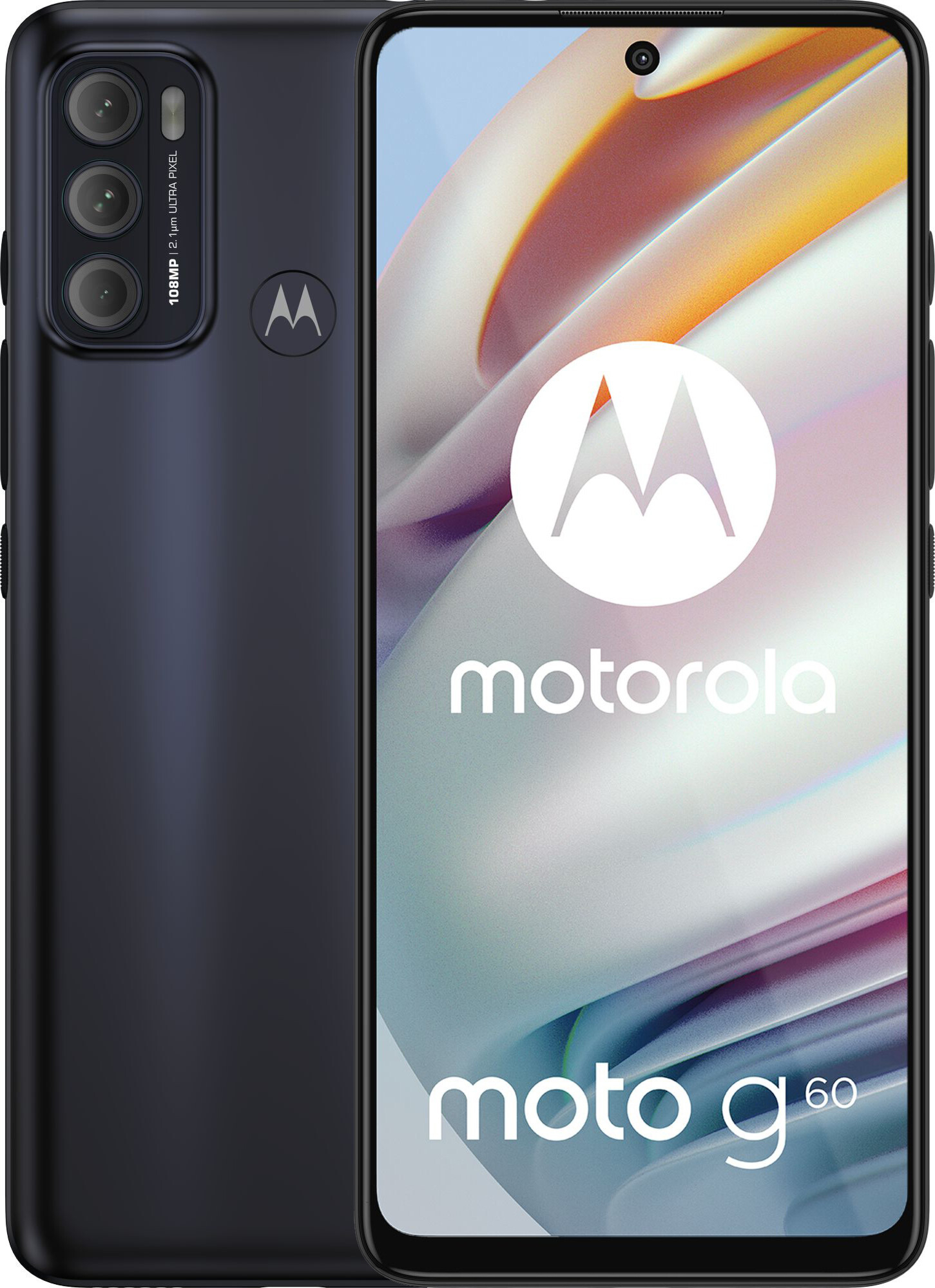 Смартфон MOTOROLA G60 6/128GB Moonless Black в Києві