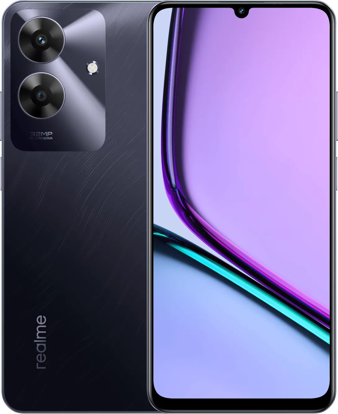 Смартфон REALME Note 60 4/128GB Marble Black в Києві