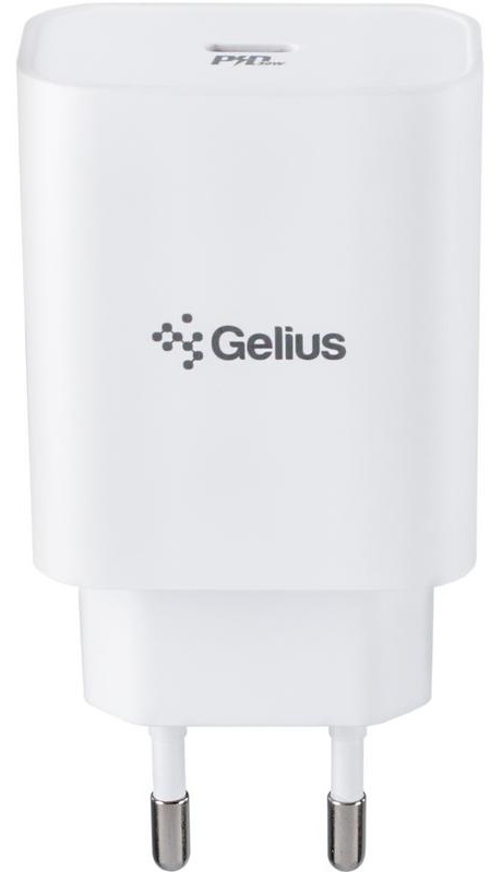 Мережевий зарядний пристрій GELIUS Pro Impulse PD30W GP-HC013 White (85129) в Києві