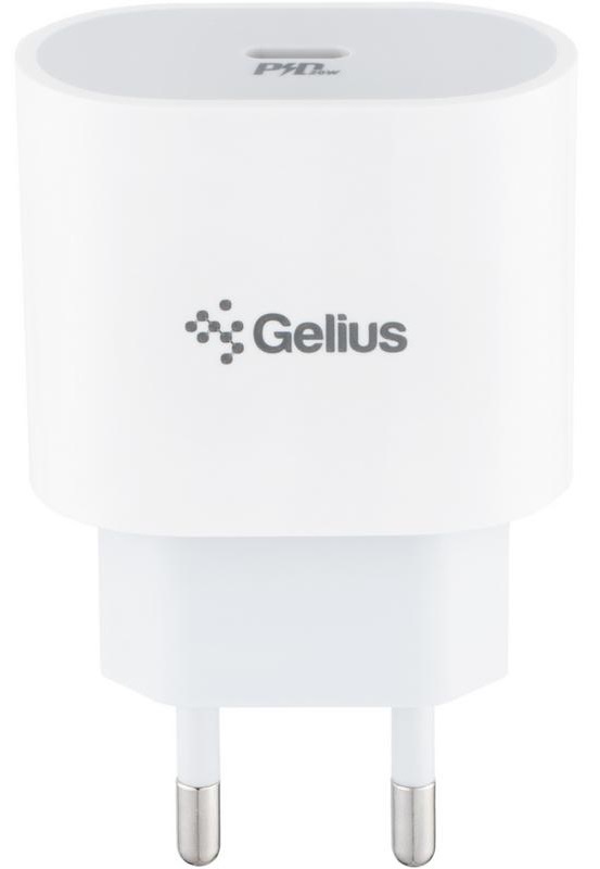 Мережевий зарядний пристрій Gelius Pro PD20W GP-HC012 3A Білий (85130) в Києві