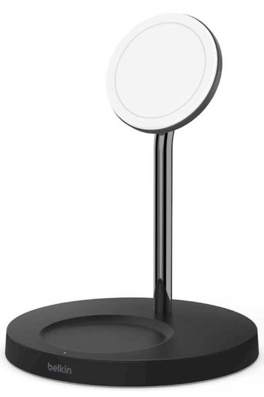Беспроводное зарядное устройство BELKIN MagSafe 2in1 Wireless Charger black (WIZ010VFBK) в Киеве