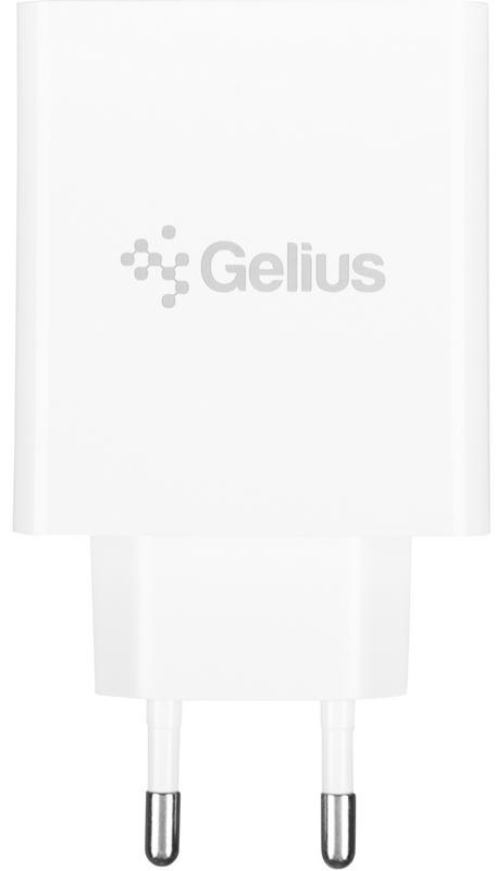 Мережевий зарядний пристрій GELIUS X-Duo PRO 45W GP-HC053 White+Cable Type-C/Type-C (92355) в Києві