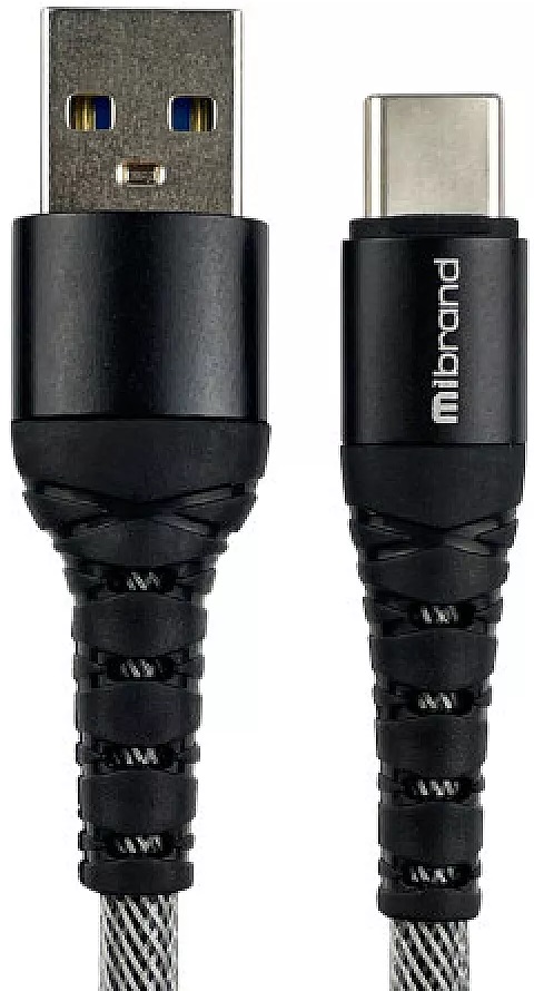 Кабель MIBRAND MI-14 USB-USB-C 1м Black-Gray (MIDC/14TBG) в Киеве
