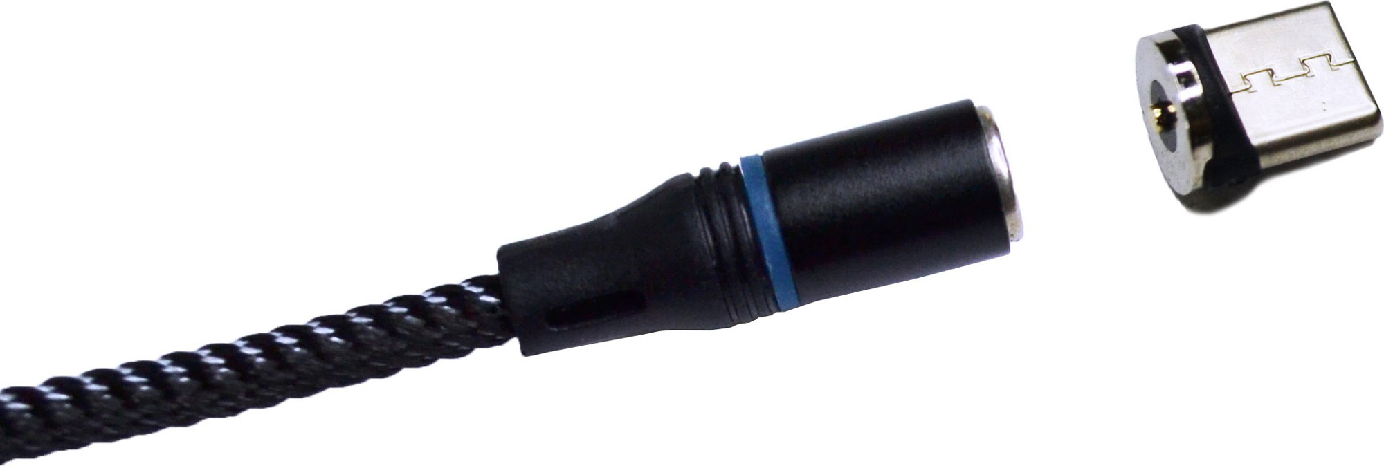 Кабель PROFIT QY-82 Magnetic Micro USB 1m 2.4A Black в Києві
