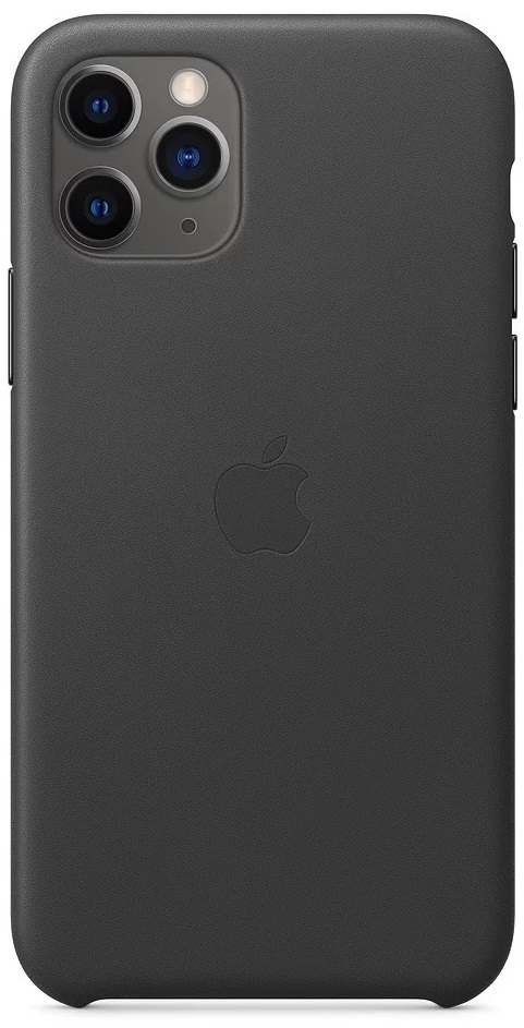 Накладка APPLE Leather Case для iPhone 11 Pro Black (MWYE2ZM/A) в Києві